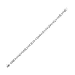 14Kt White Gold Diamond 2Ctw Bracelet