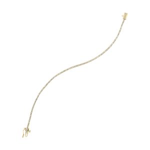 14Kt Yellow Gold Diamond 1Ctw Bracelet