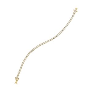 14Kt Yellow Gold Diamond 5Ctw Bracelet