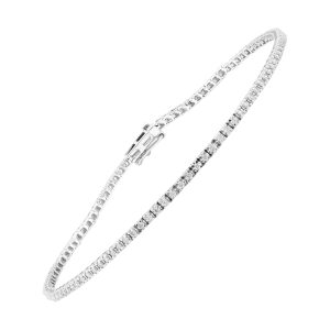 14Kt White Gold Diamond 1/2Ctw Bracelet