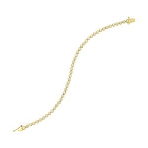 14Kt Yellow Gold Diamond 2Ctw Bracelet