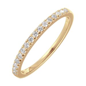 14Kt Yellow Gold Diamond 1/5Ctw Ring