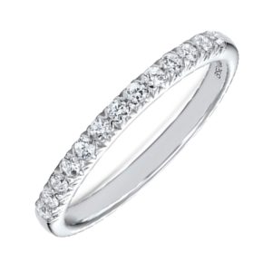 14Kt White Gold Diamond 1/4Ctw Ring