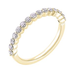 14Kt Yellow Gold Diamond 1Ctw Ring