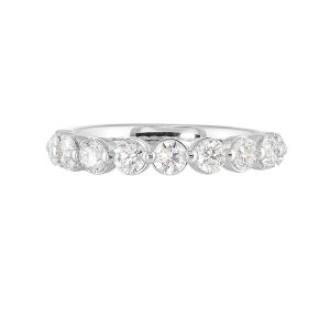 14Kt White Gold Diamond 3/4Ctw Ring
