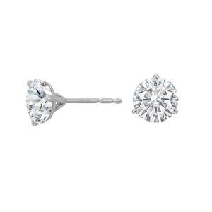 14Kt White Gold Diamond 2Ctw Earring