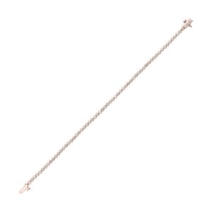 14Kt Rose Gold Diamond 2Ctw Bracelet