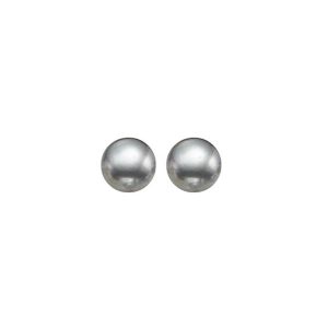 Silver Pearl Earring