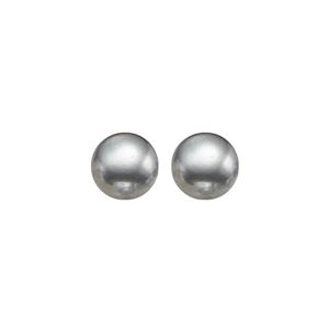 Silver Pearl Earring