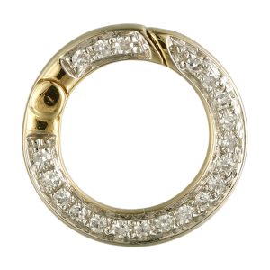 14Kt Yellow Gold Diamond 1/20Ctw Charm