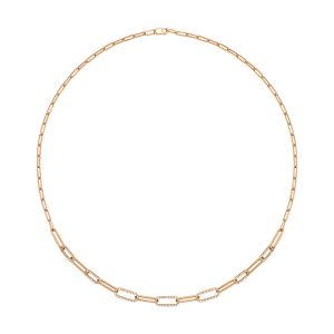 14Kt Rose Gold Diamond 1/2Ctw Necklace