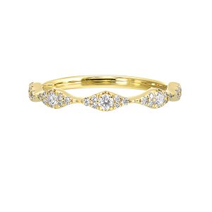 14Kt Yellow Gold Diamond 1/3Ctw Ring