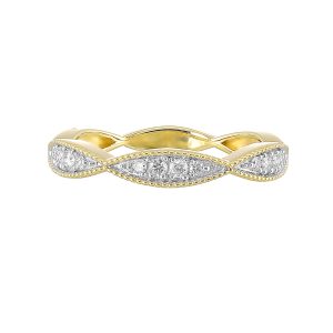 10Kt Yellow Gold Diamond 1/5Ctw Ring
