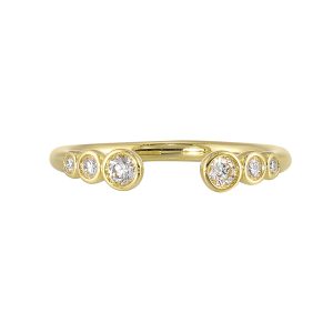 14Kt Yellow Gold Diamond 1/5Ctw Ring