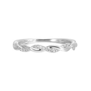 10Kt White Gold Diamond 1/12Ctw Ring