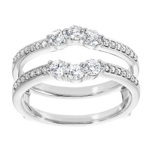 14Kt White Gold Diamond 5/8Ctw Ring