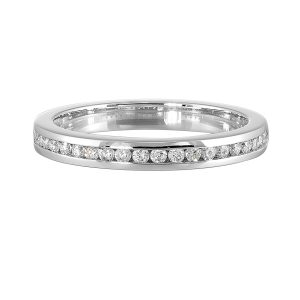 14Kt White Gold Diamond 1/4Ctw Ring