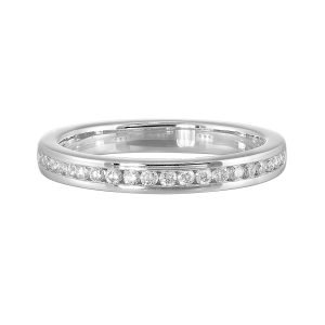 14Kt White Gold Diamond 1/5Ctw Ring