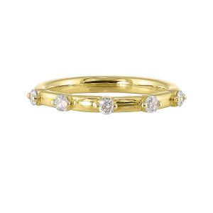 14Kt Yellow Gold Diamond 1/4Ctw Ring