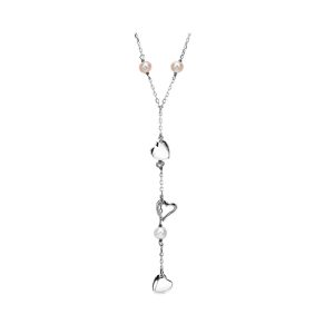 Silver Pearl Necklace
