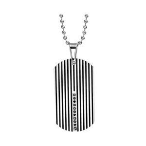 Steel White Pendant