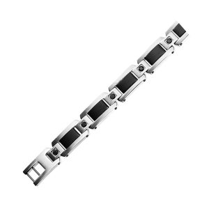 Steel White Bracelet
