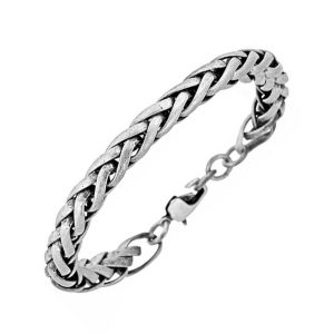 Steel White Bracelet