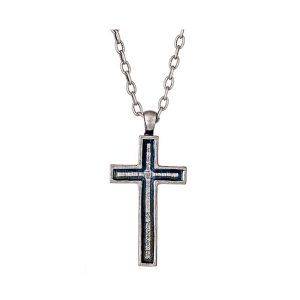 Steel White Pendant