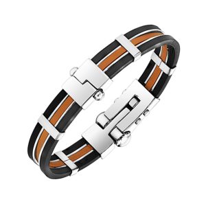 Steel White Bracelet