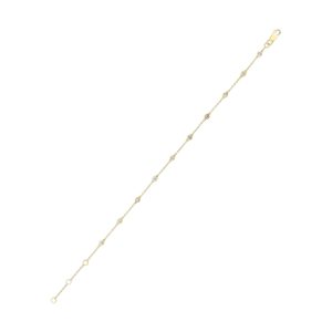 14Kt Yellow Gold Diamond 1/4Ctw Bracelet