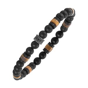 Steel White Bracelet