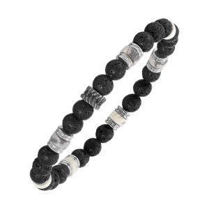 Steel White Bracelet