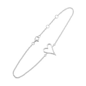 Silver Diamond 1/20Ctw Bracelet