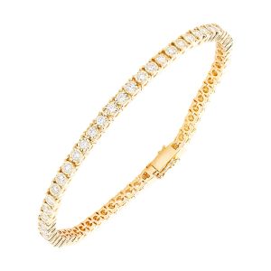 14Kt Yellow Gold Diamond 2Ctw Bracelet