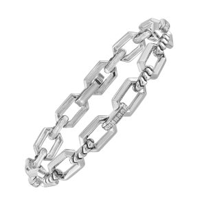 Silver Diamond 1/4Ctw Bracelet