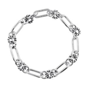 Silver Diamond 1/10Ctw Bracelet