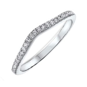 14Kt White Gold Diamond 1/6Ctw Ring