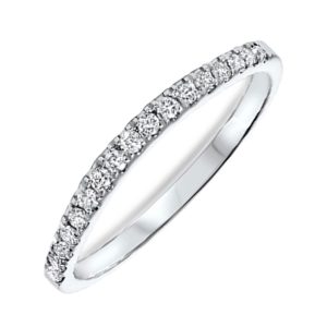 14Kt White Gold Diamond 1/5Ctw Ring