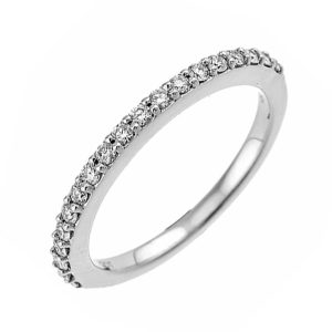 14Kt White Gold Diamond 1/4Ctw Ring