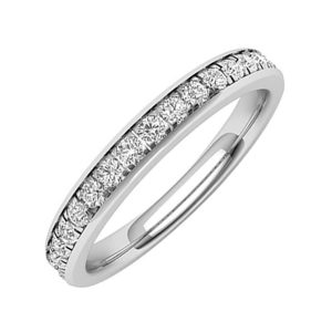 14Kt White Gold Diamond 1/4Ctw Ring
