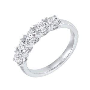 14Kt White Gold Diamond 1Ctw Ring
