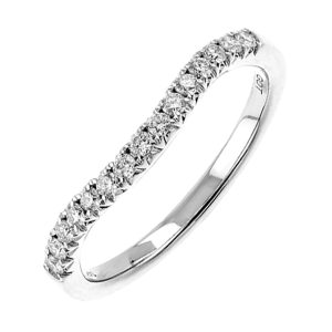 14Kt White Gold Diamond 1/5Ctw Ring