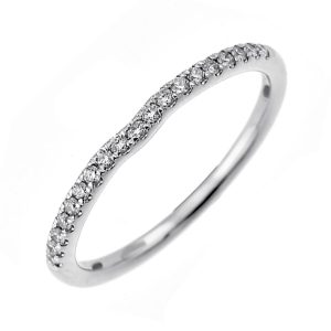 14Kt White Gold Diamond 1/7Ctw Ring
