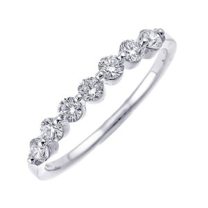 14Kt White Gold Diamond 1/2Ctw Ring