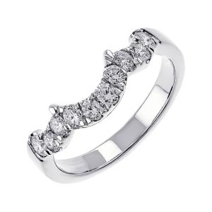 14Kt White Gold Diamond 3/8Ctw Ring