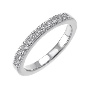 14Kt White Gold Diamond 1/4Ctw Ring