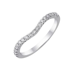14Kt White Gold Diamond 1/5Ctw Ring