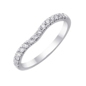 14Kt White Gold Diamond 1/3Ctw Ring