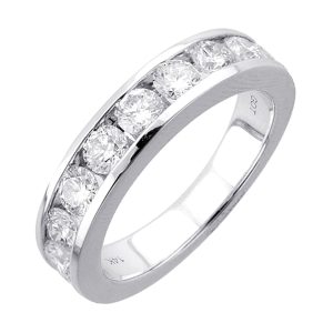 14Kt White Gold Diamond 1 1/2Ctw Ring