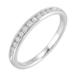89 Facet 14Kt White Gold Diamond 1/3Ctw Ring